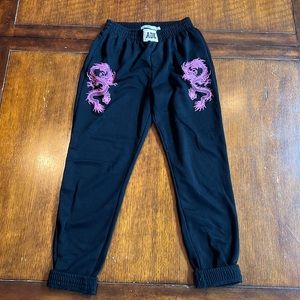 Black sweatpants